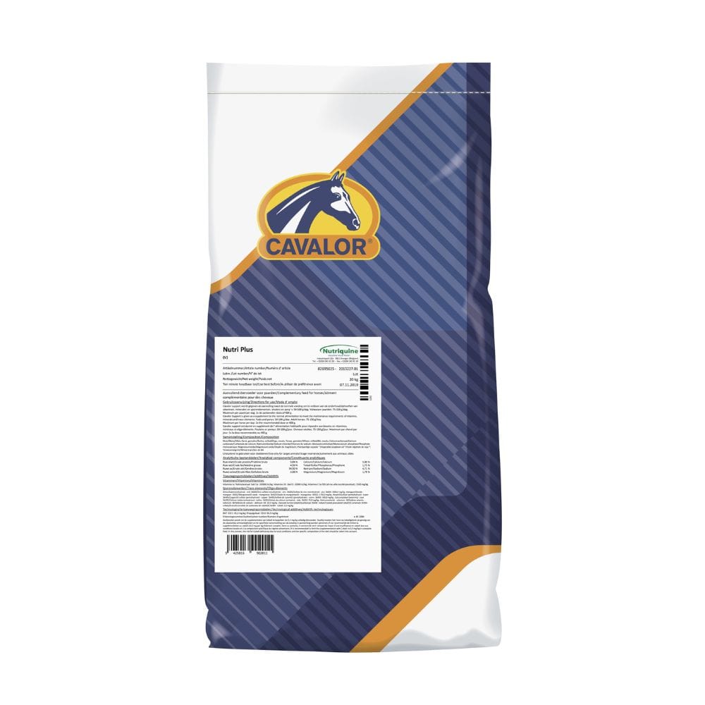 Cavalor Nutri Plus - Competition Supplement - Cavalor – Cavalor Direct